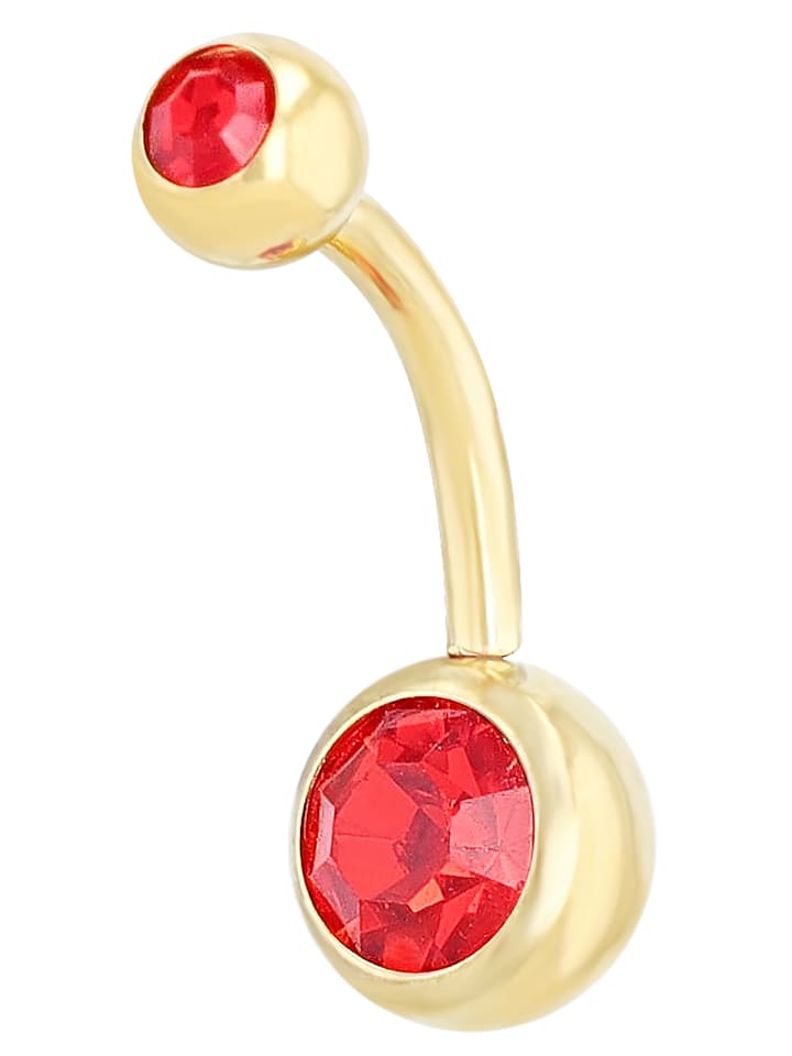 Damen Piercing aus Edelstahl in gold