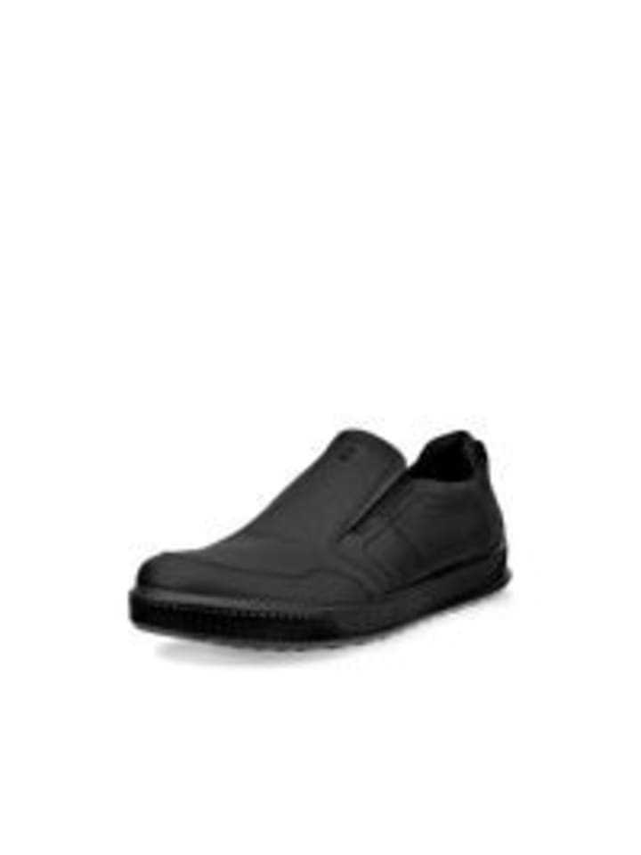 Sportlicher Slipper in schwarz