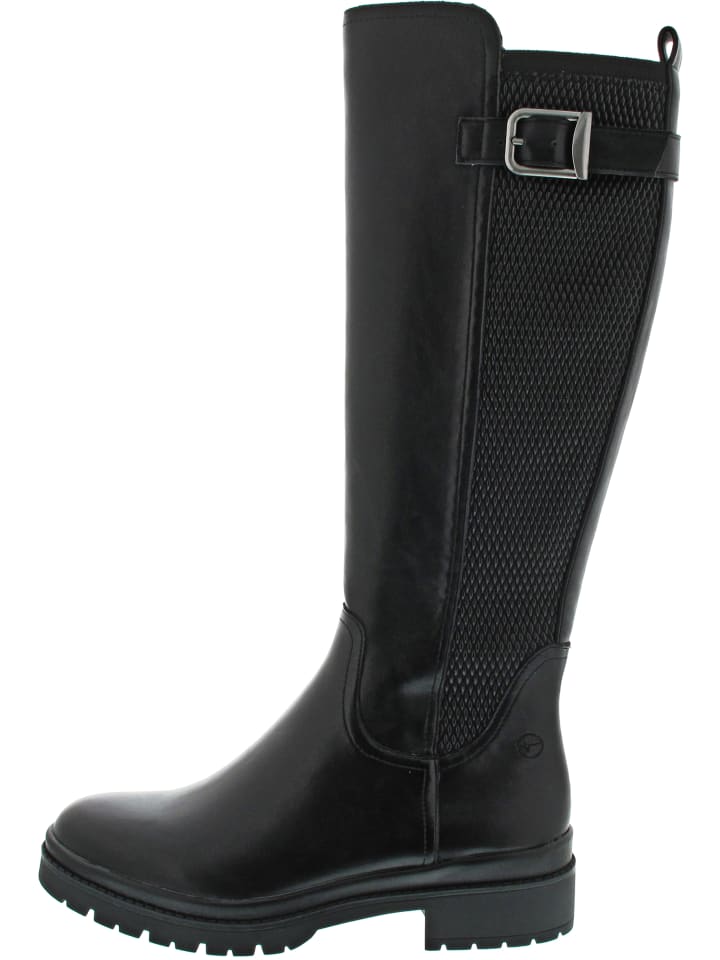 Langschaftstiefel Schwarz