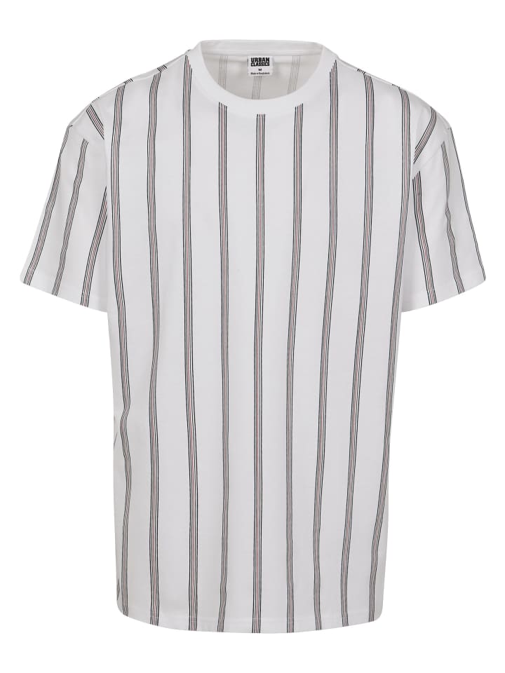 T-Shirt in white/navy