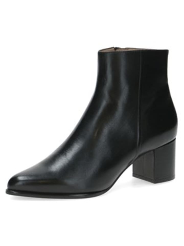 Stiefelette in schwarz