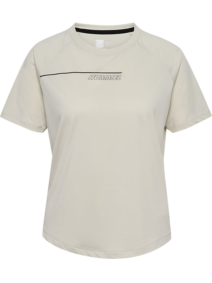 T-Shirt Hmlcourt Paddeltennis Damen in LIGHT GREY
