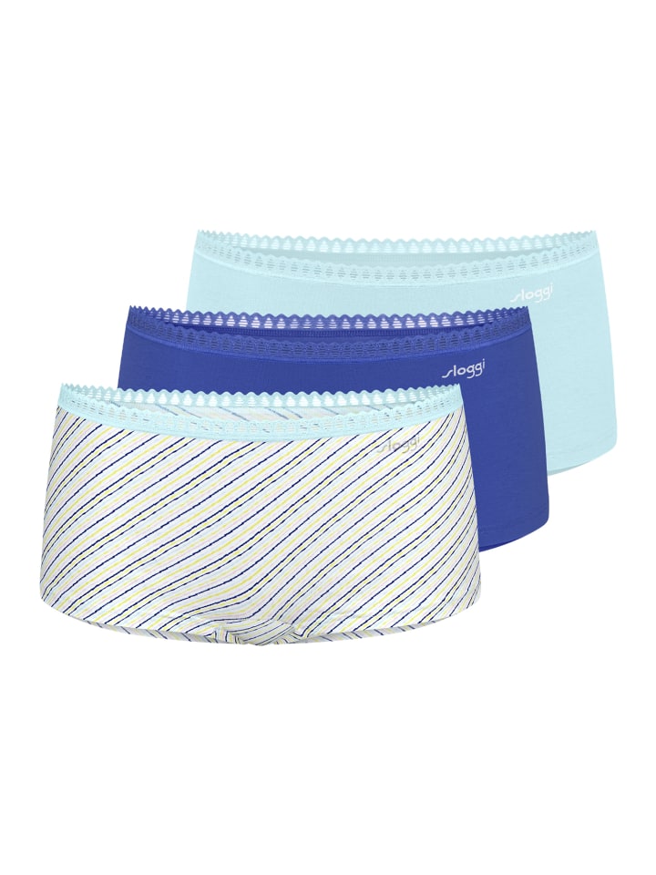 Short Slip GO Crush in Blue-light combination
