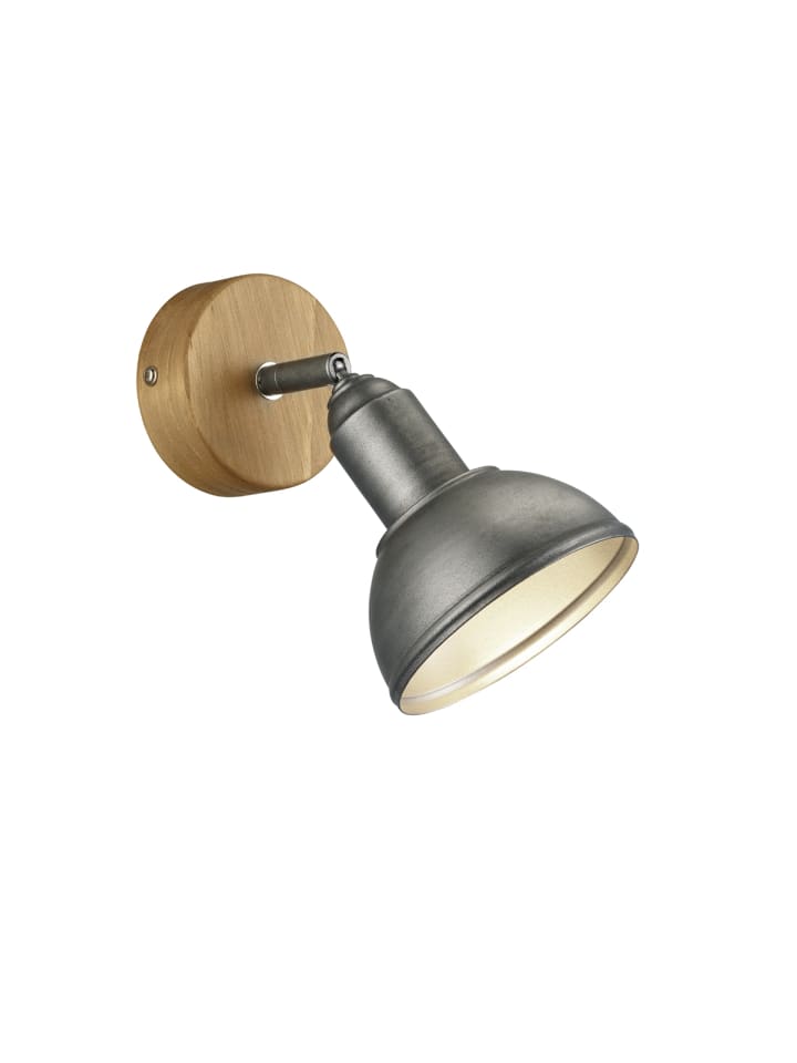 Strahler DELHI in Nickel antik