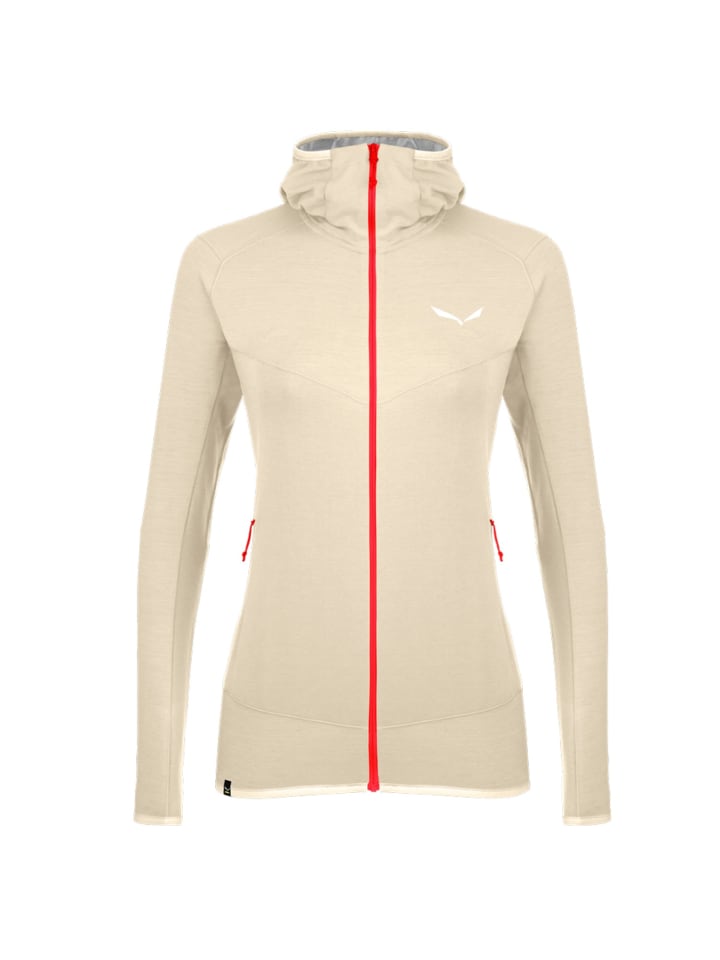 Fleecejacke Light Micro Pl M FZ Kapuze in rosa