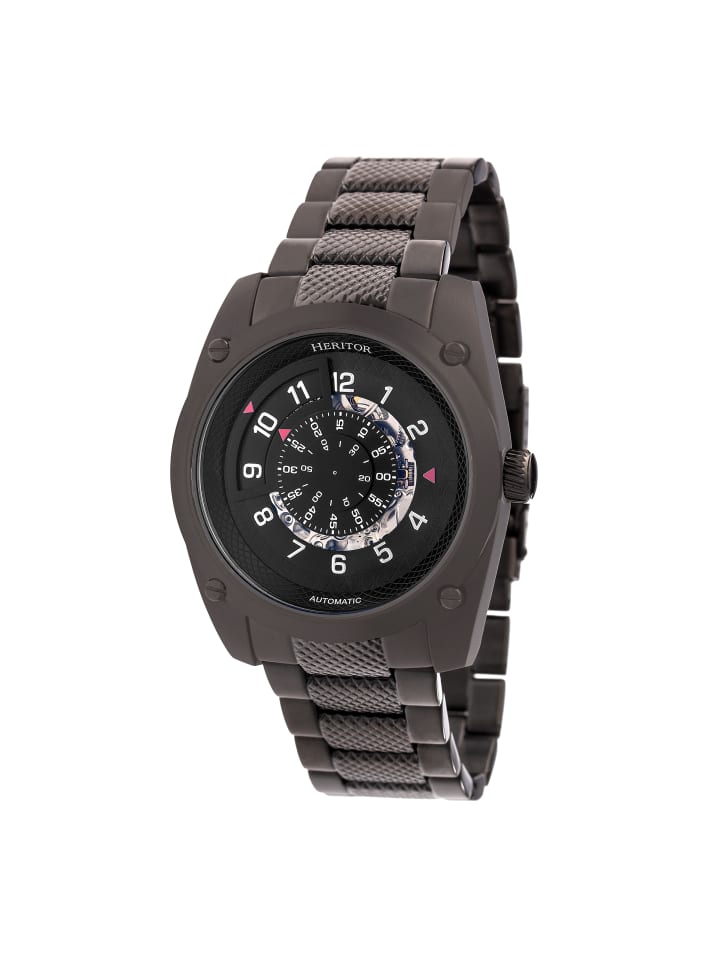 Daniels Halbskelett-Armbanduhr in Black