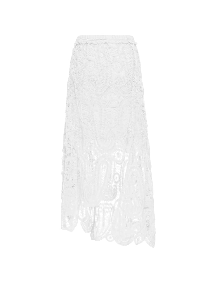 Women Skirt in White