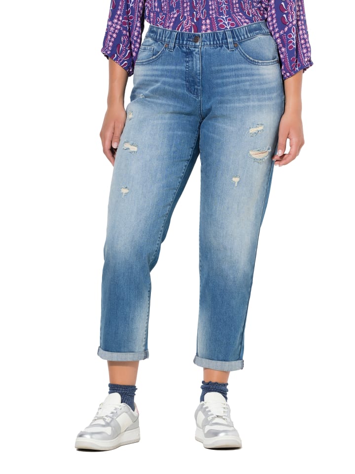 Jeans in blue denim