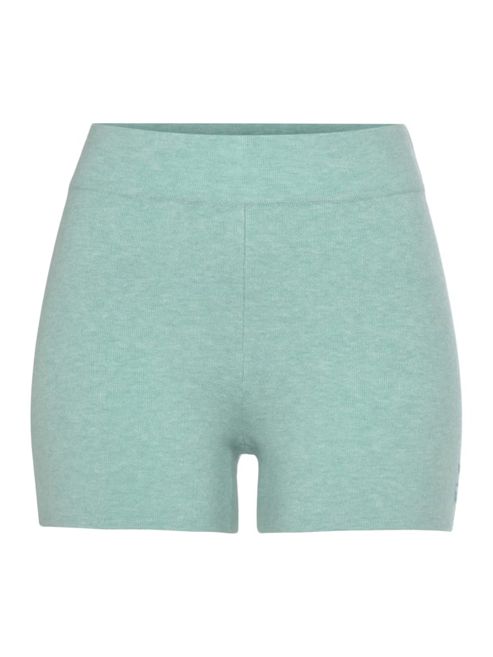 Strickhose in Türkis