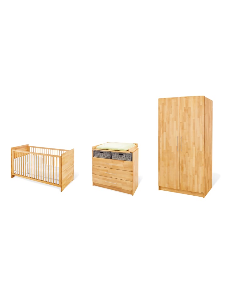 Kinderzimmer-Set Natura breit, 3-tlg.