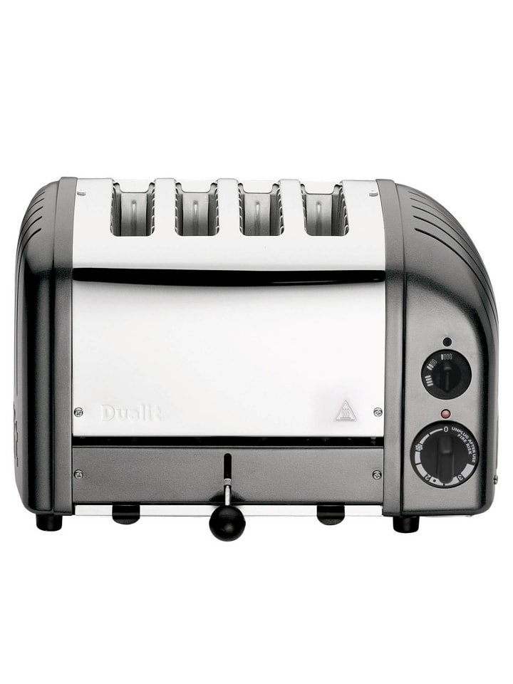 DUALIT | Toaster, NEWGEN, grau metallic, 4 Scheiben