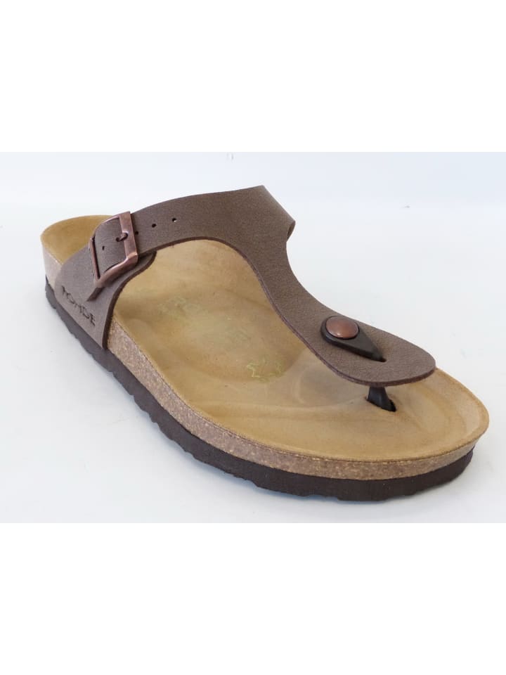 Schnürschuh in braun