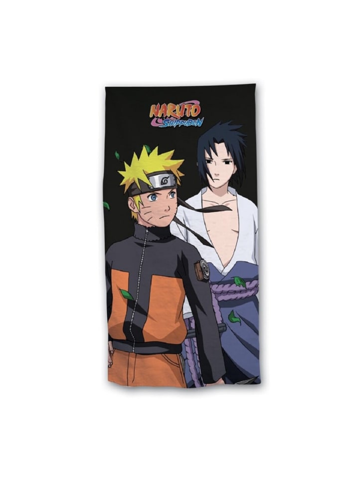 Naruto Strandtuch 70x140 cm, 100% Polyester für den perfekten in Mehrfarbig