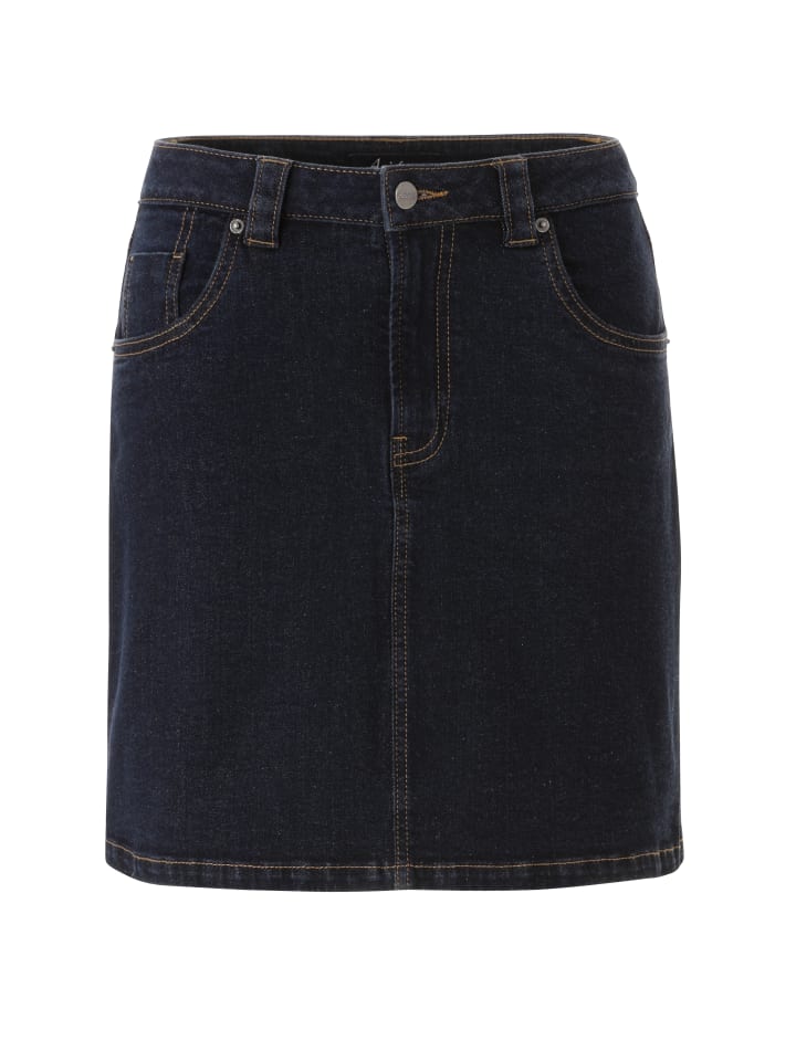 Jeansrock in dunkel blau
