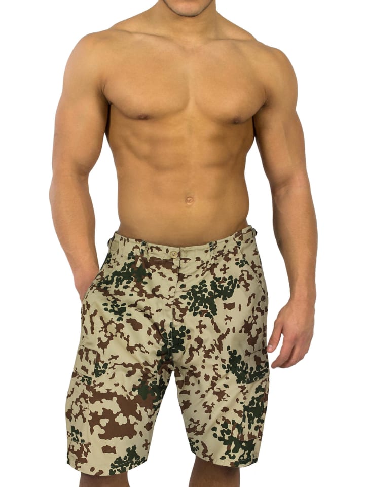 Herren BDU Shorts Dasht in Tropentarn