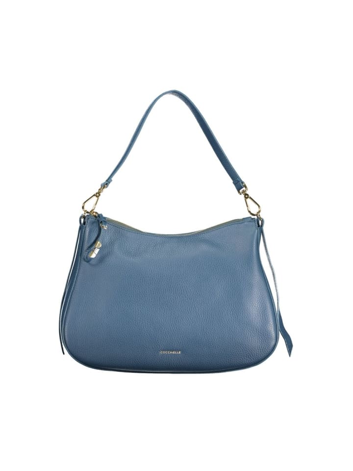 Blau Damen Tasche aus Leder