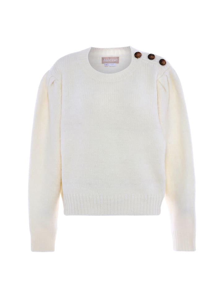 Damen Sweater in WOLLWEISS