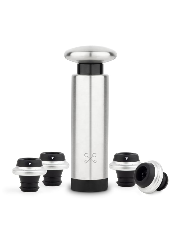 Weinpumpe WOM440 in Silber