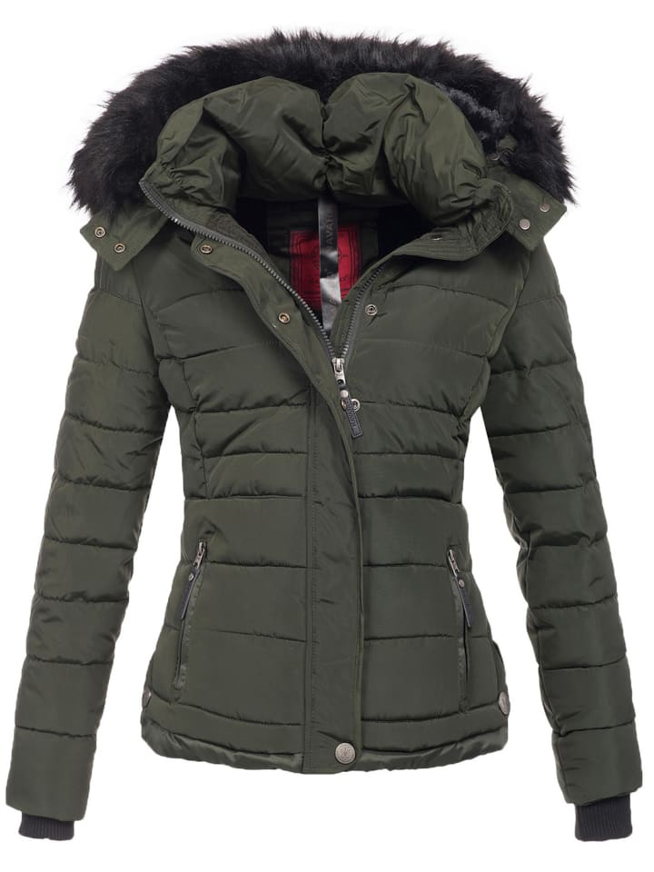 Winterjacke B301 in Olivgrün