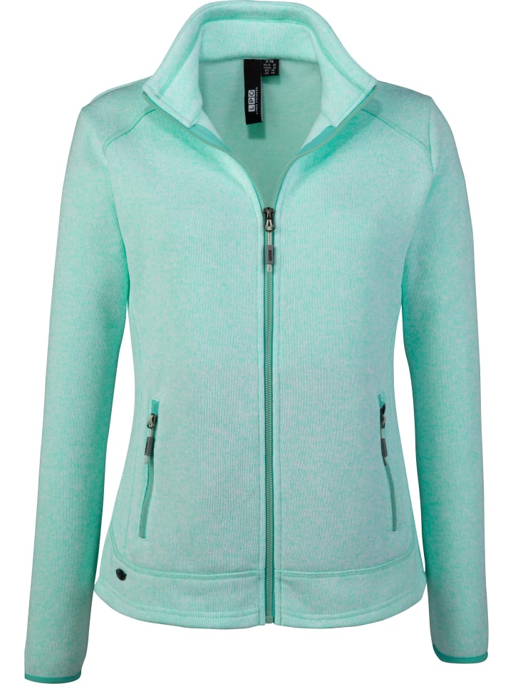 Strickfleecejacke KIRKVALE X  in Grün