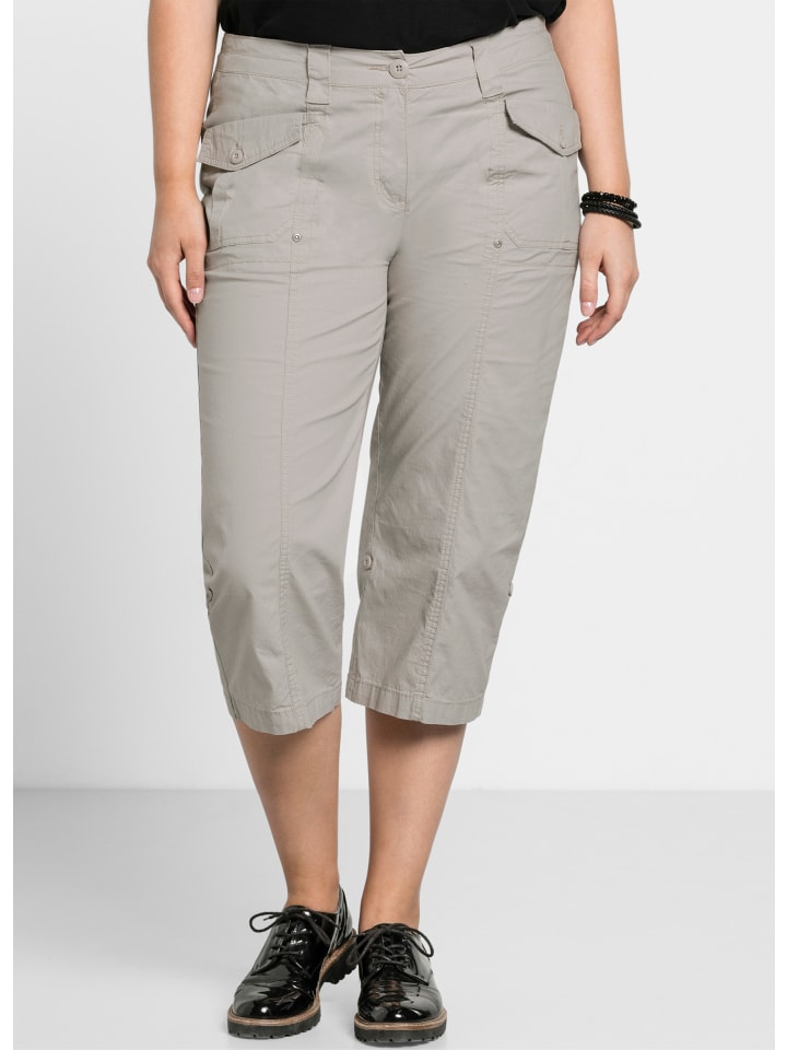 3/4-Hose in beige