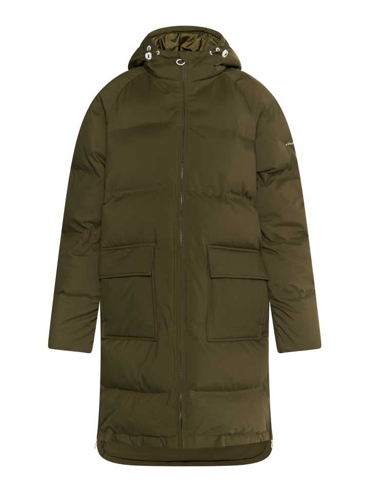 Damen Winterjacke Mit Wattierung in Militäroliv