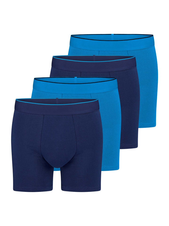 Long Short / Pant EVER Airy in Blue-Dark Combination