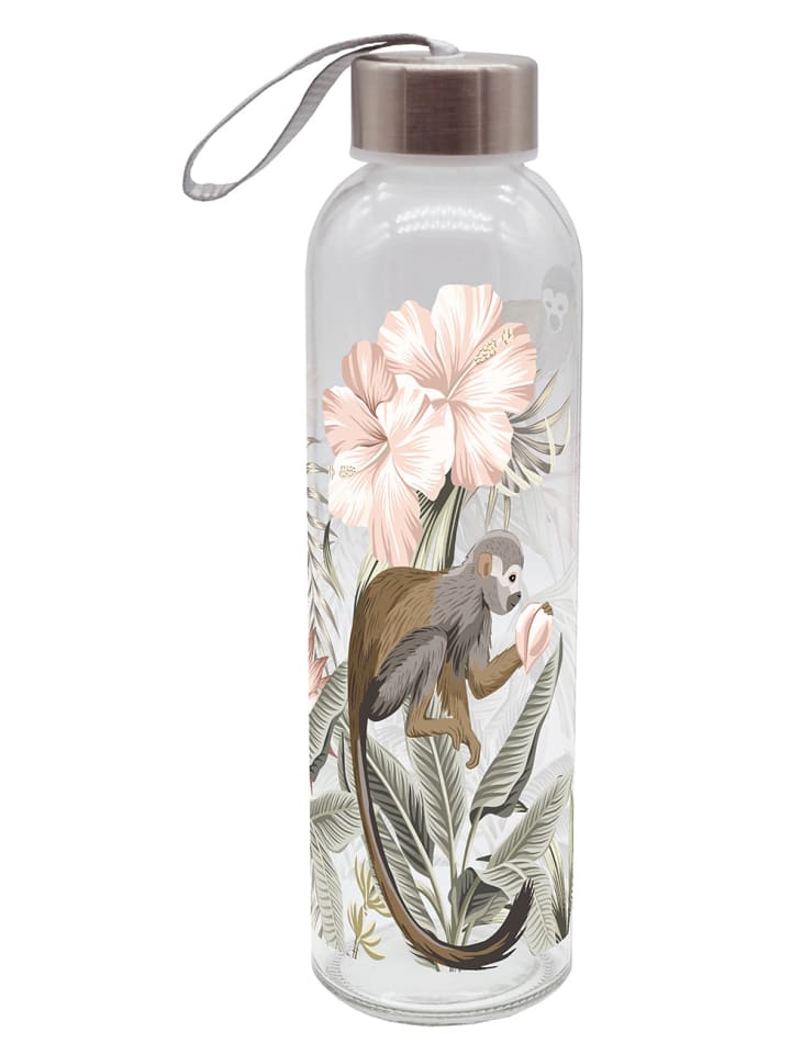 Trinkflasche Affen in Braun - 500ml