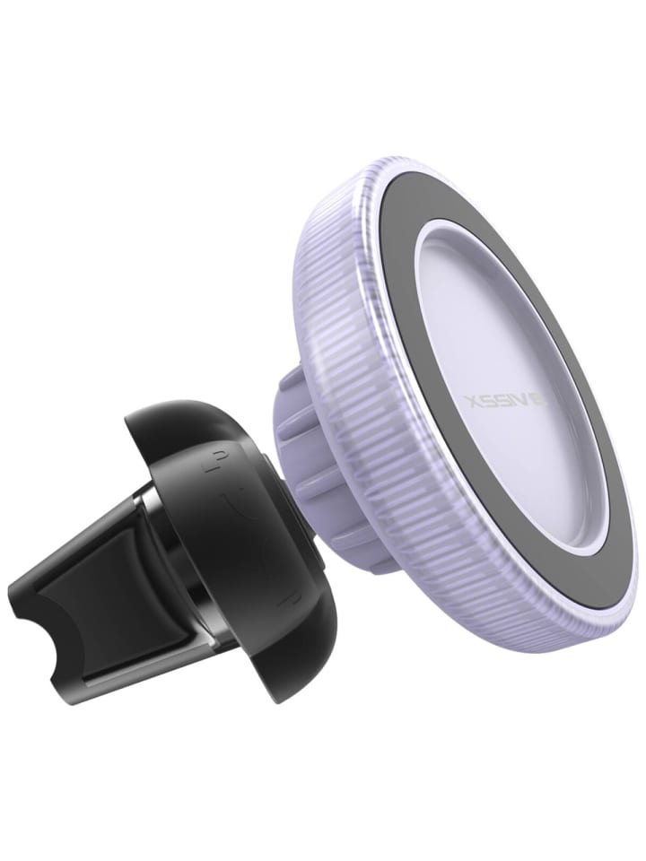 Magnetischer 360° drehbarer Auto-Handyhalter in Lila