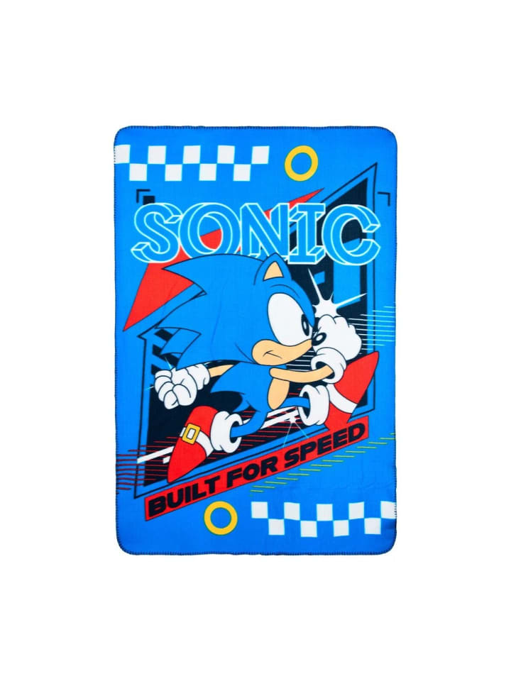Built for Speed Polar Fleece Decke 100x150cm