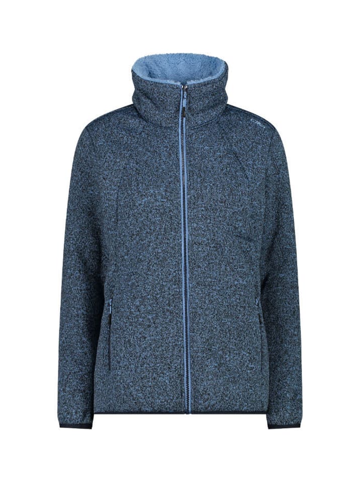 Fleecejacke in blau