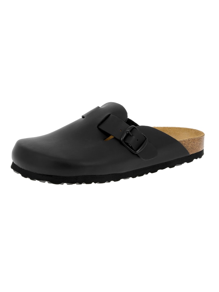 Pantolette "Bioline Clog" in Schwarz