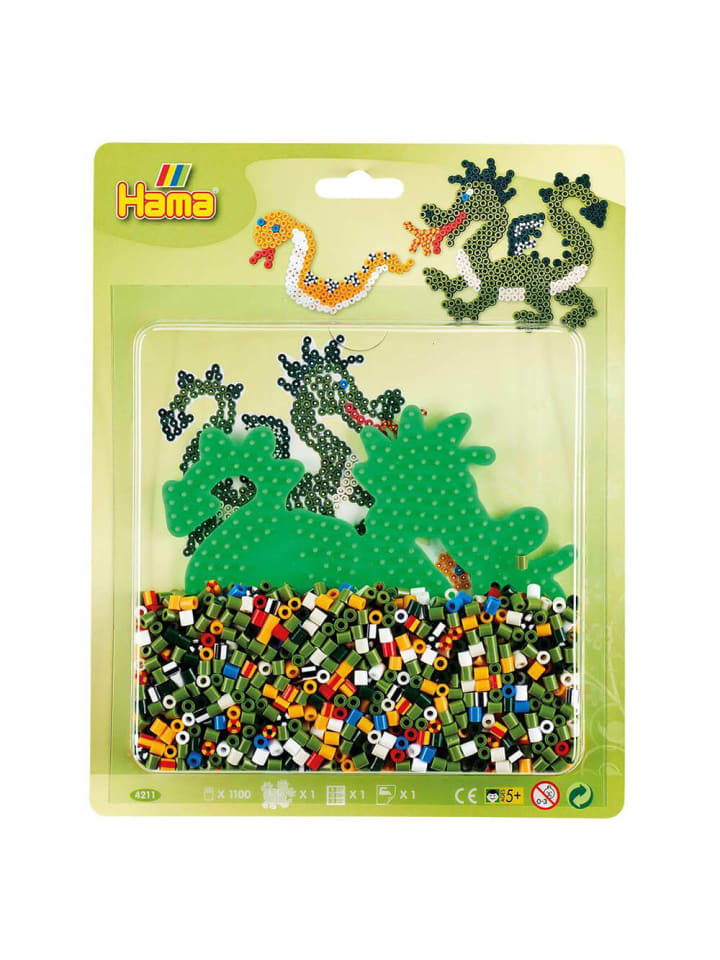 Blister Drache Midi-Bügelperlen - ab 5 Jahren