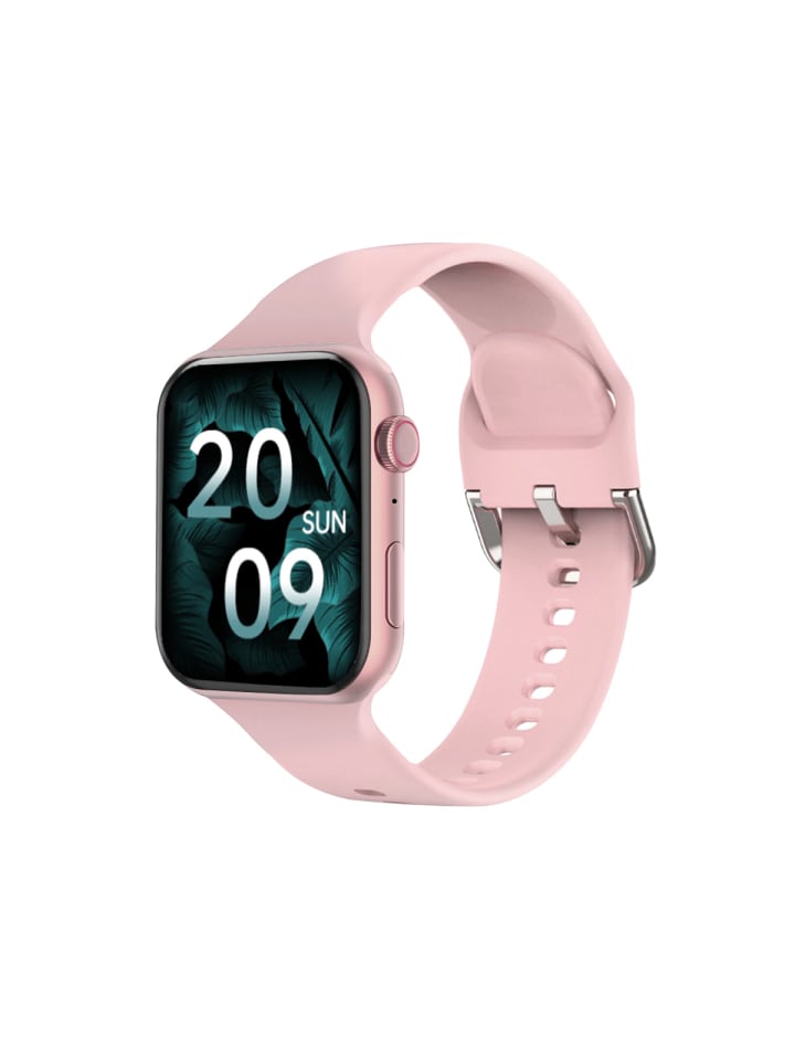 Multifunktionale GPS-Uhr in Rosa