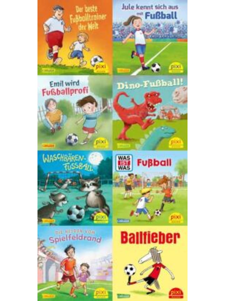 Buch - Pixi-8er-Set 310: Pixi im Fußballfieber (8x1 Exemplar), 8 Teile
