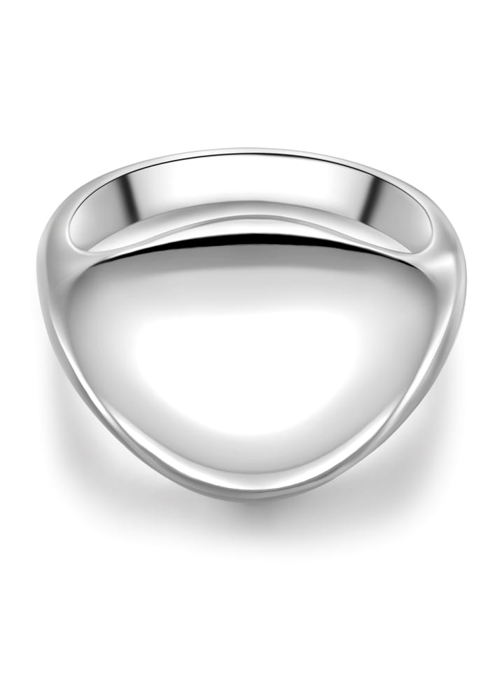 Ring aus Sterling Silber in silber