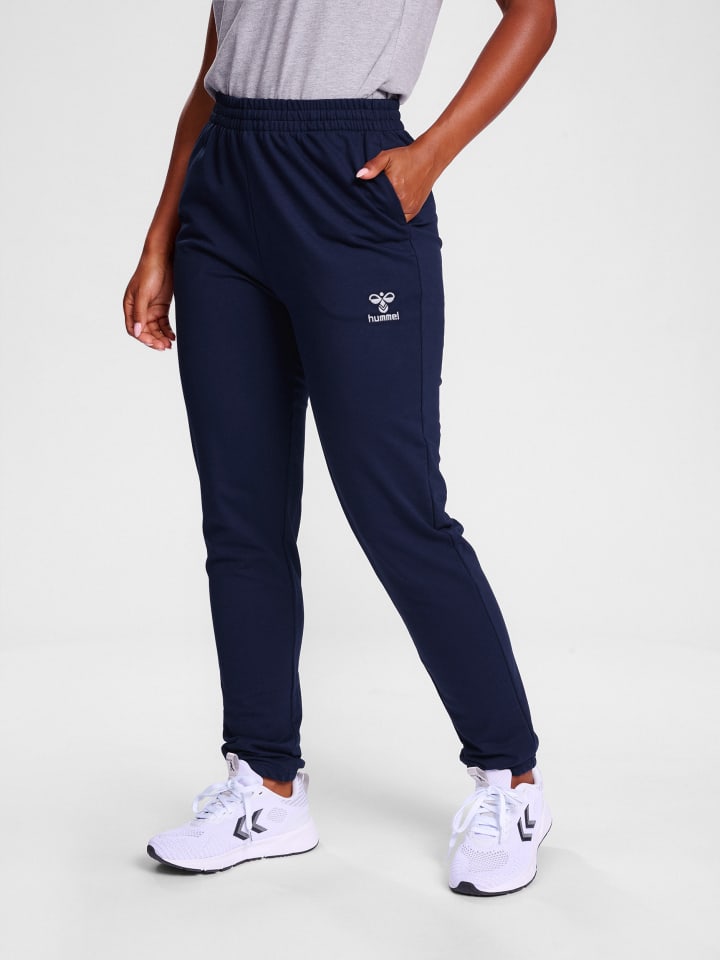 Verstellbare Taille Hose Hmlgo Damen in MARINE