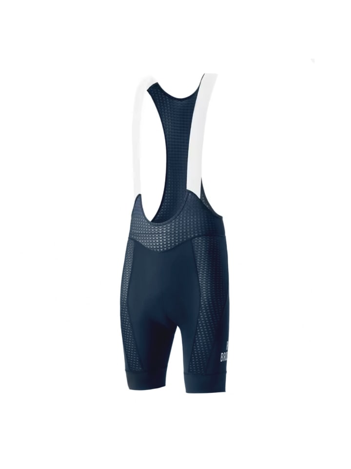 Rockbros Radhose Herren mit Trägern Sitzpolster atmungsaktiv Blau M in Blau