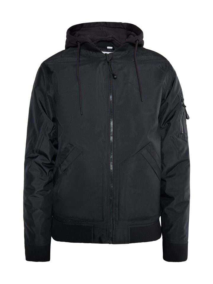 Herren Bomberjacke in Schwarz