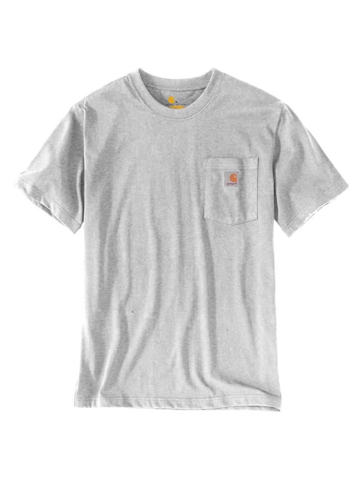 T-Shirt in Grau in Grau