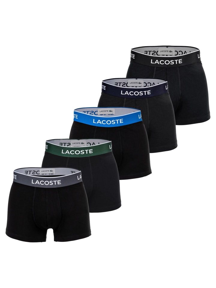 Boxershort 5er Pack in Schwarz/Blau/Grün