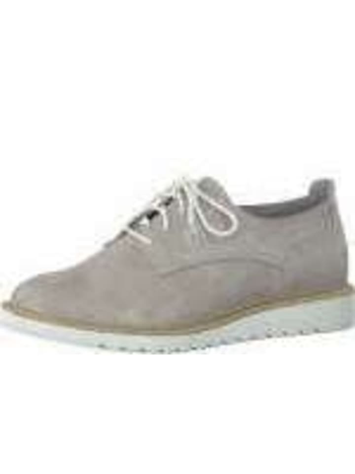 Schnürschuh in beige