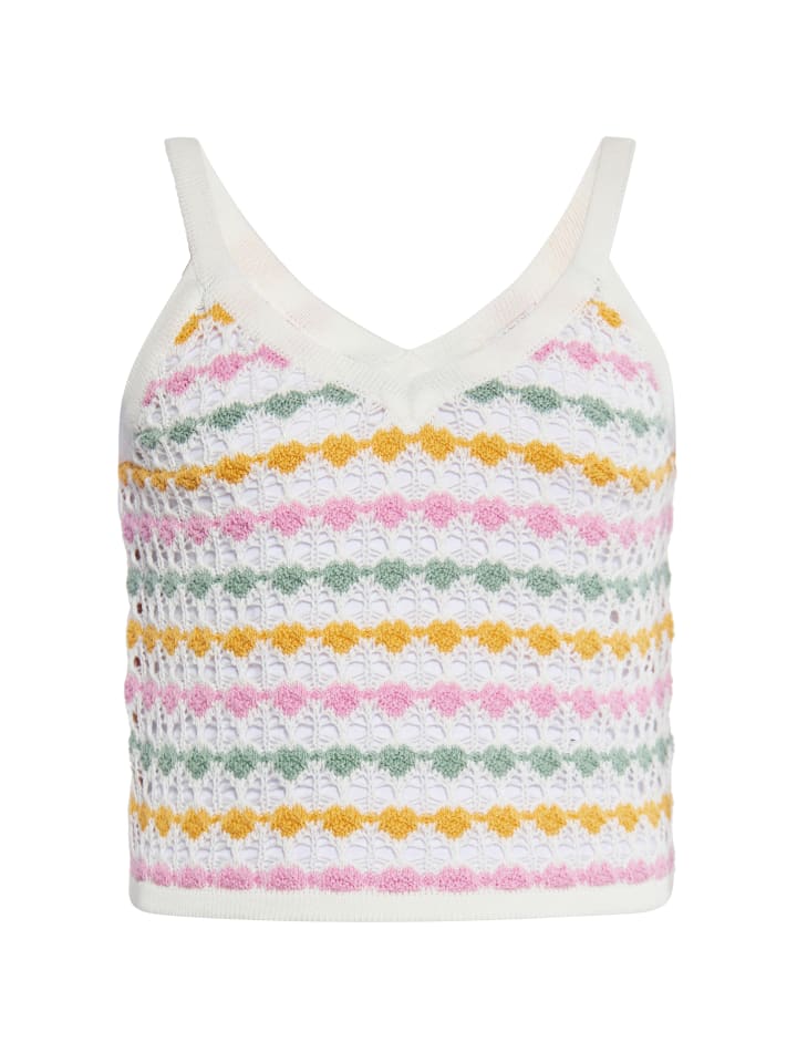 Women Top in Gelb Mehrfarbig