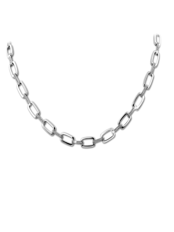 925 Sterling Silber Damen SilberDream Halsketten Zirkonia  ca. 46cm