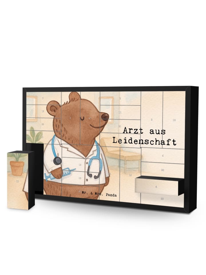 Adventskalender Arzt Leidenschaft Design mit Sp... in Weiß