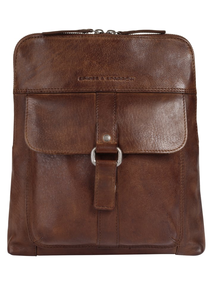 Rucksack echt Leder in cognac