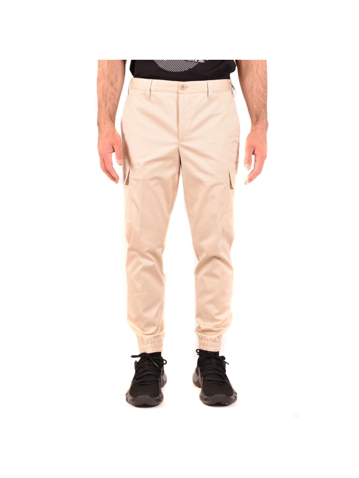 Beige Herren Hose