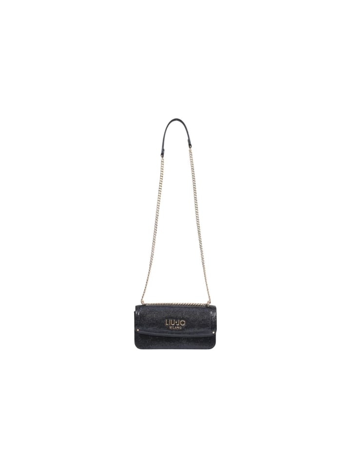Schwarz Polyethylen Handtasche