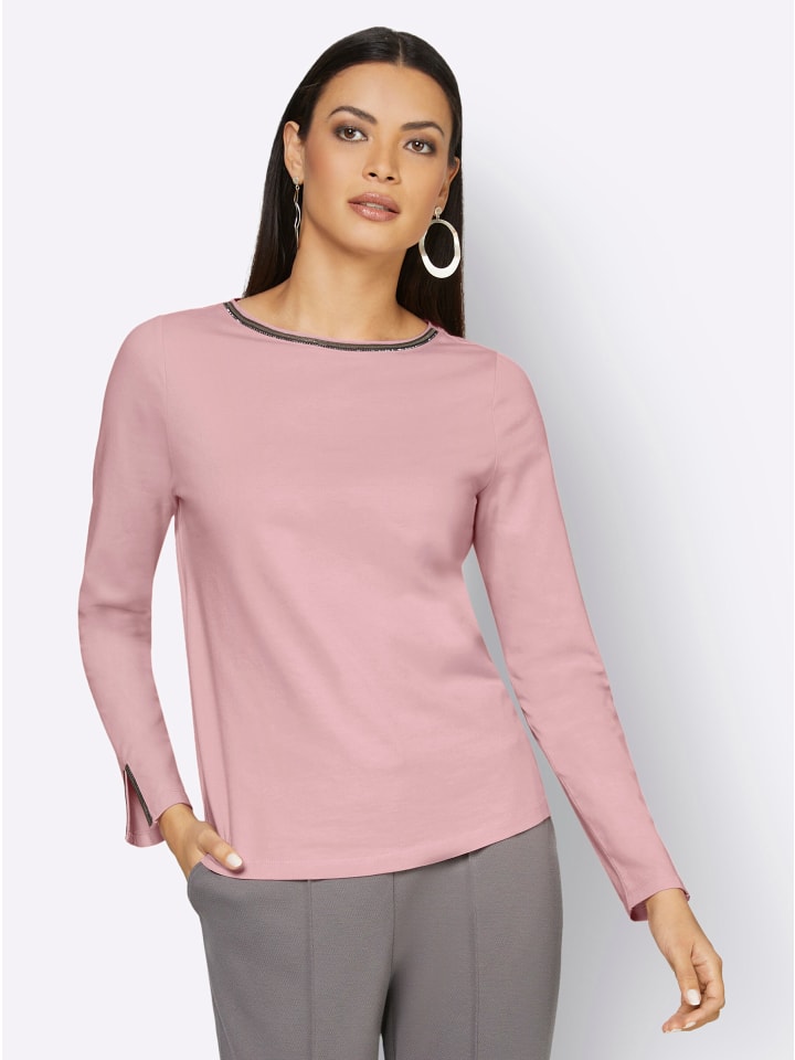 Shirt in hortensie