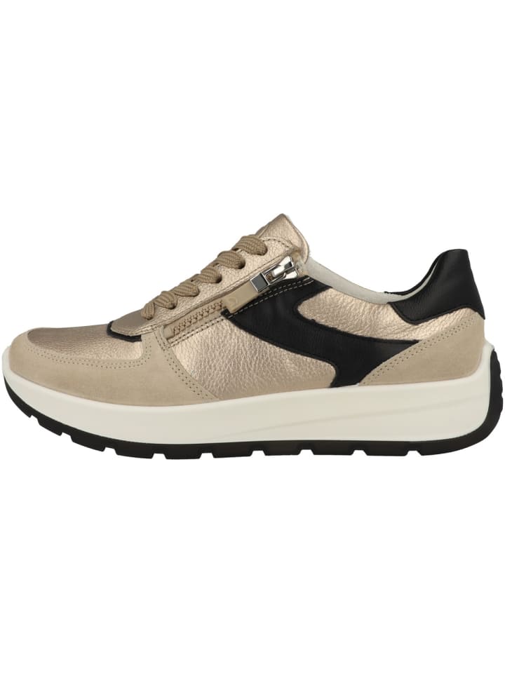 Sneaker low New York in beige
